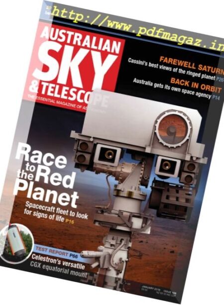 Australian Sky & Telescope – January 2018 Cover