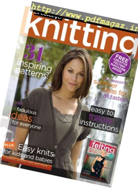 Australia’s Creative Knitting – November 2017 Cover