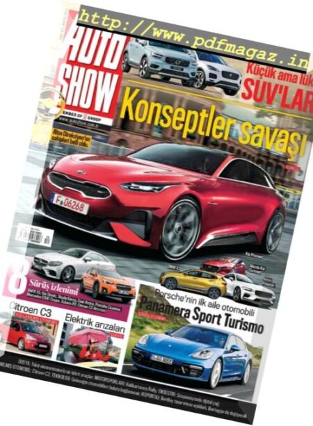 Auto Show Turkey – Aralik 2017 Cover