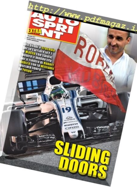 Auto Sprint Extra – Novembre 2017 Cover
