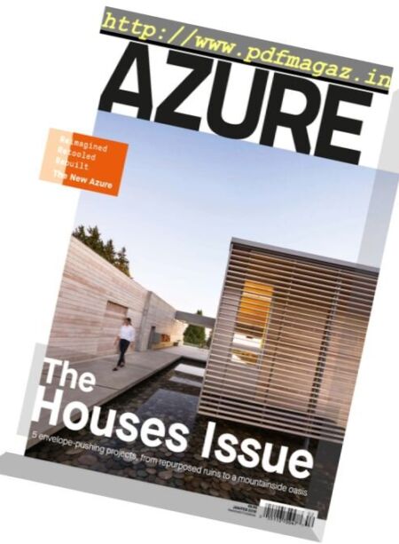 Azure – January-February 2018 Cover