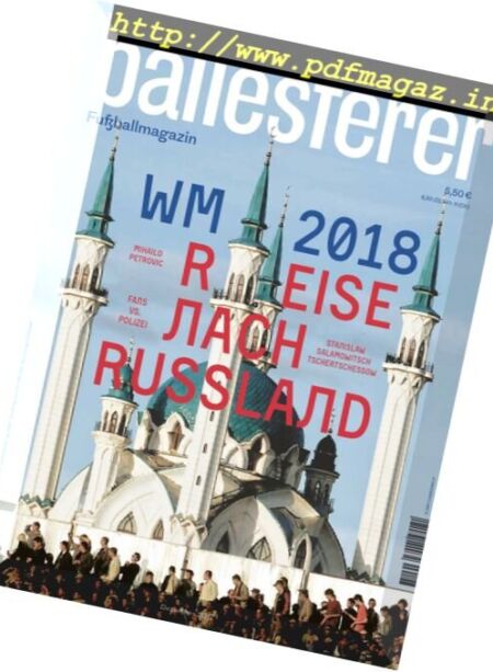 Ballesterer – Dezember 2017 Cover