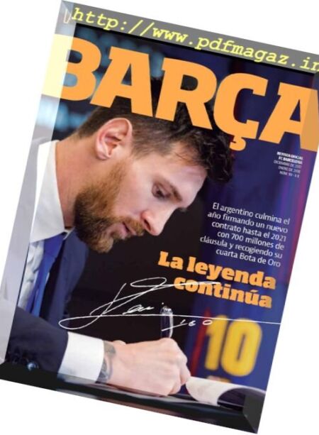 BARCA – Diciembre 2017-Enero 2018 Cover
