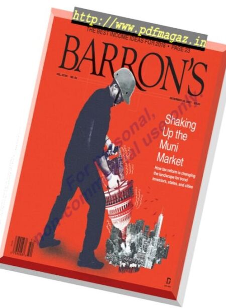 Barron’s Magazine – (12 – 18 – 2017) Cover