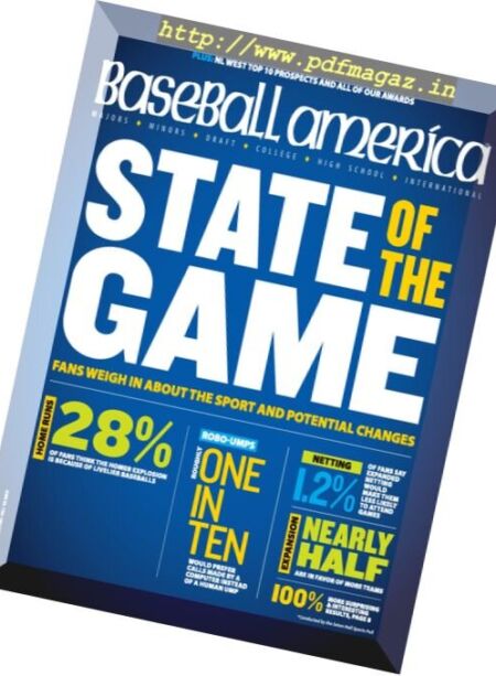 Baseball America – 8 December 2017 Cover