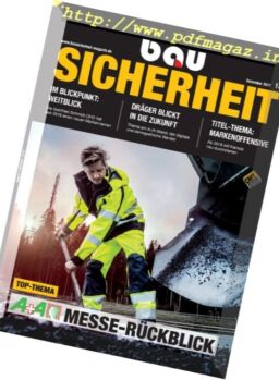Bau Sicherheit – Dezember 2017