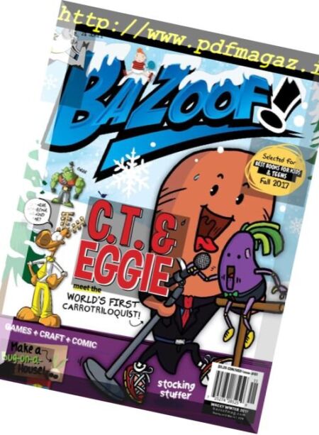 Bazoof! – November 2017 Cover