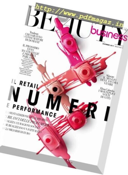 Beauty Business – Dicembre 2017 Cover