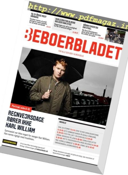 Beboerbladet – november-december 2017 Cover