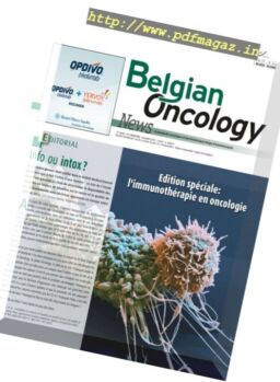 Belgian Oncologie News – November 2017