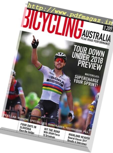 Bicycling Australia – January-February 2018 Cover