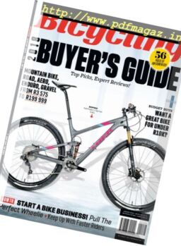Bicycling South Africa – January 2018