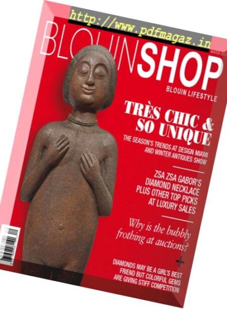 Blouin Lifestyle – December 2017 Cover