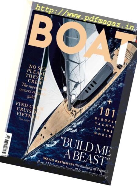 Boat International – January 2018 Cover