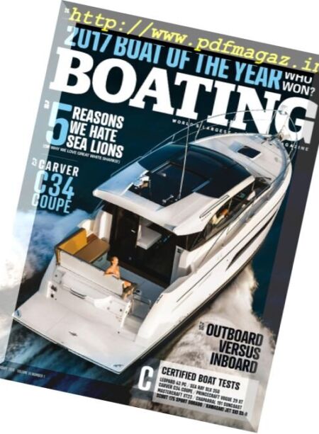 Boating – January 2018 Cover