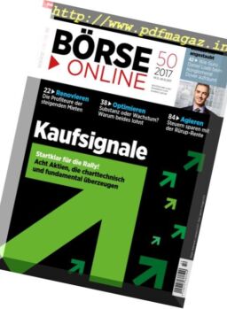 Borse Online – 14. Dezember 2017