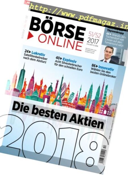 Borse Online – 21 Dezember 2017 Cover
