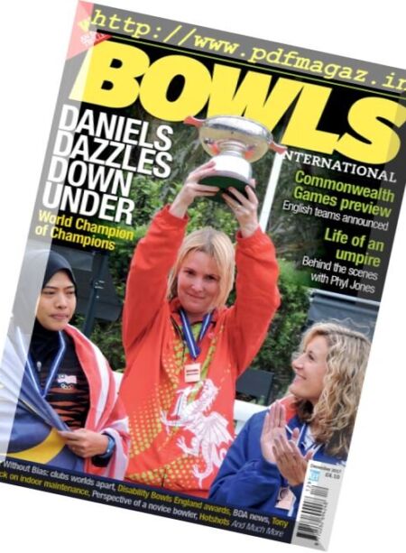 Bowls International – December 2017 Cover