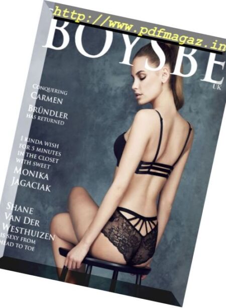 Boysbe – November 2017 Cover