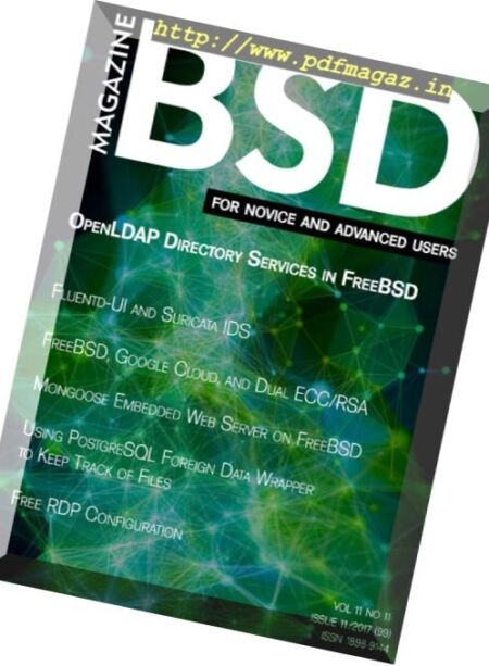 BSD Magazine – November 2017 Cover