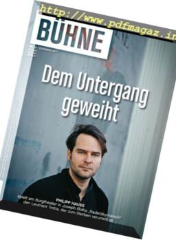 Buhne – Dezember-Januar 2017