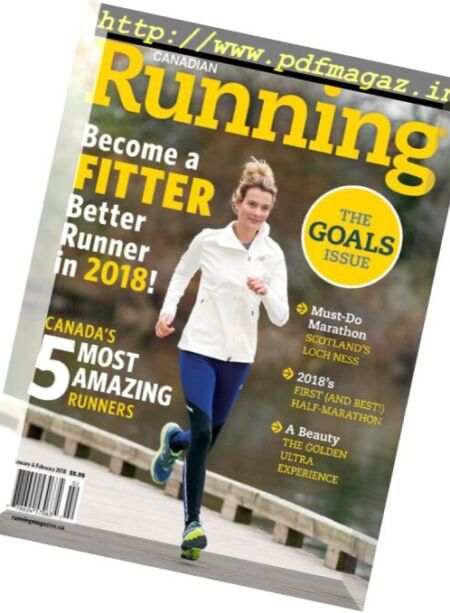 Canadian Running – January-February 2018 Cover