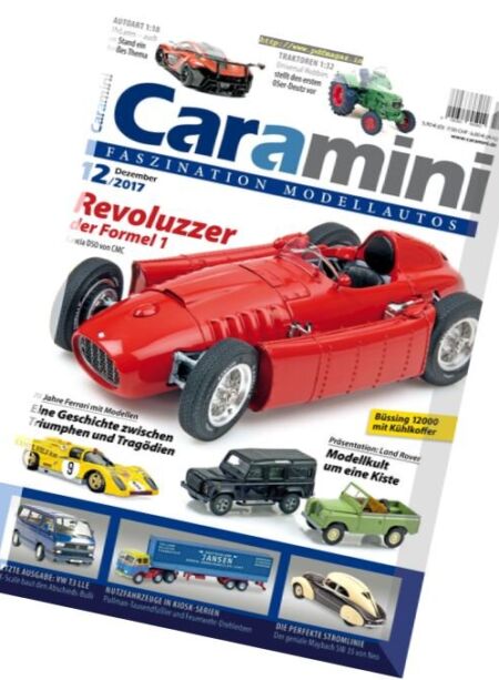 Caramini – Dezember 2017 Cover