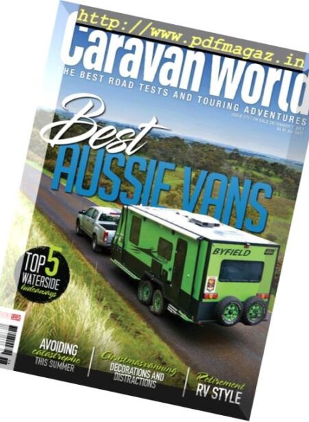Caravan World – December 2017 Cover