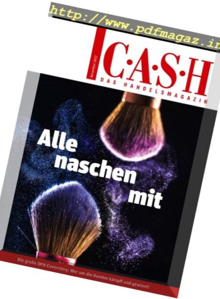 Cash – November 2017 Cover