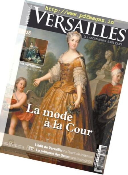 Chateau de Versailles – Janvier-Mars 2018 Cover