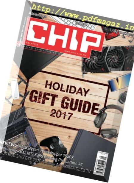 Chip Malaysia – December 2017 Cover