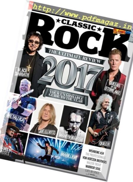 Classic Rock UK – January 2018 Cover