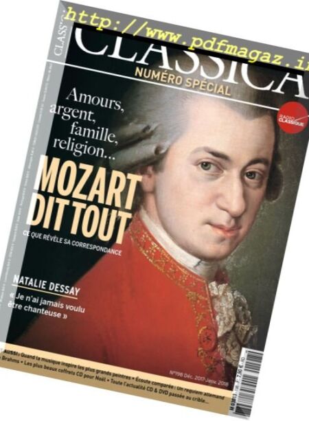 Classica – decembre 2017 Cover