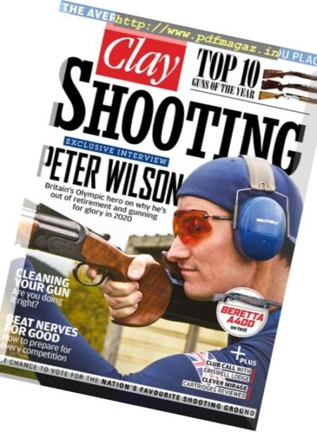 Clay Shooting – January 2018 Cover