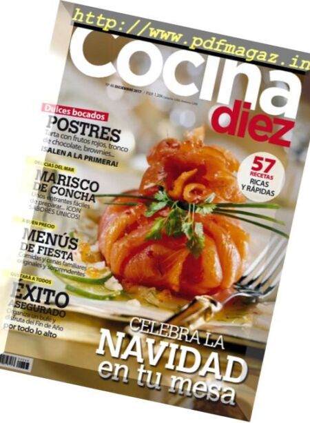 Cocina Diez – diciembre 2017 Cover