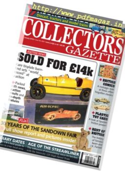 Collectors Gazette – January 2018