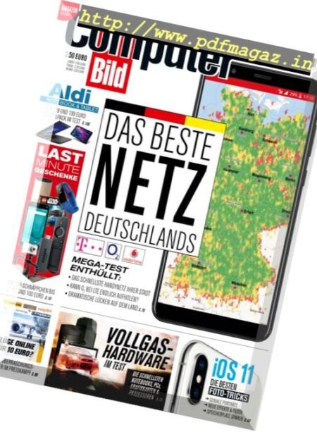 Computer Bild Germany – 9 Dezember 2017 Cover