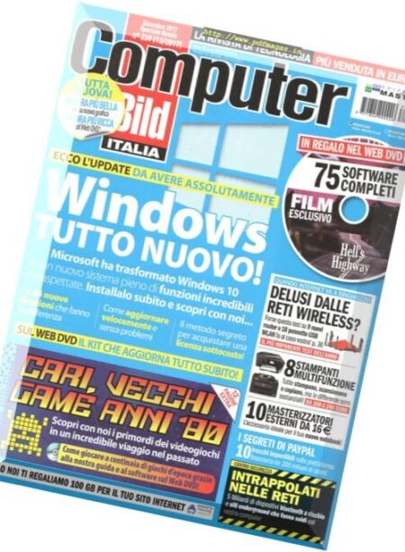 Computer Bild Italia – Dicembre 2017 Cover