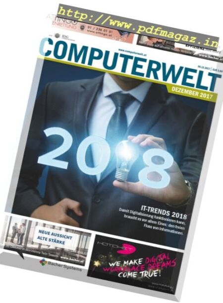 Computerwelt – 6 Dezember 2017 Cover