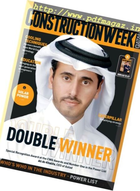 Construction Week Qatar – December 2017 Cover