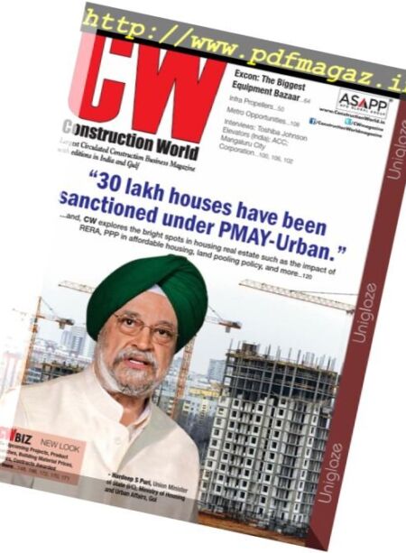 Construction World – December 2017 Cover