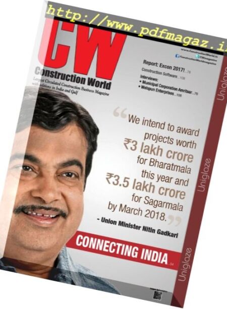 Construction World – January 2018 Cover