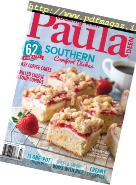 Cooking with Paula Deen – January 2018 Cover
