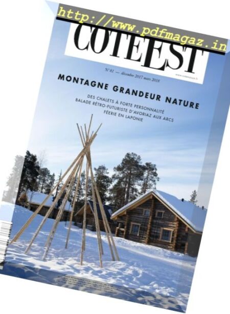 Cote Est – decembre 2017 Cover