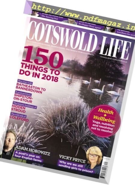 Cotswold Life – January 2018 Cover