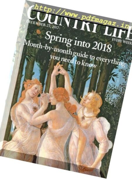Country Life UK – 19 December 2017 Cover