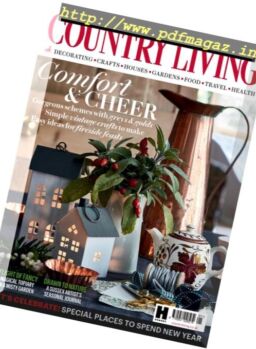 Country Living UK – January 2018