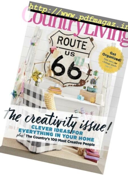 Country Living USA – February 2018 Cover