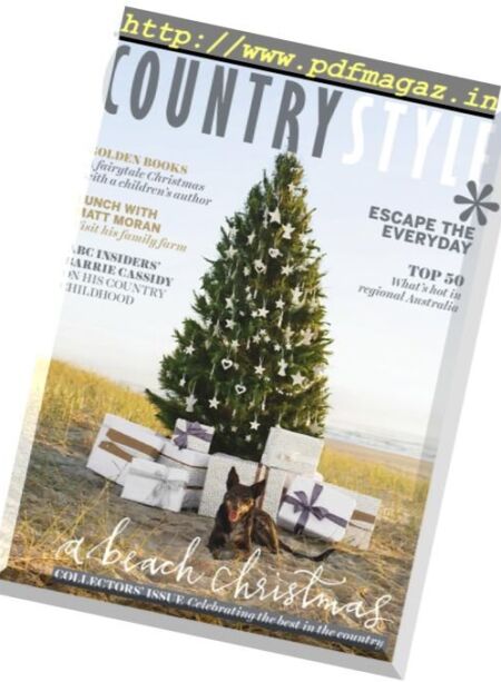 Country Style Australia – January 2018 Cover