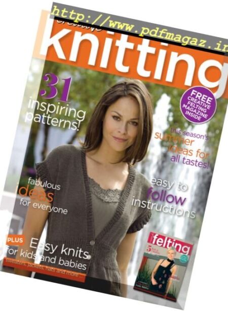 Creative Knitting – November 2017 Cover